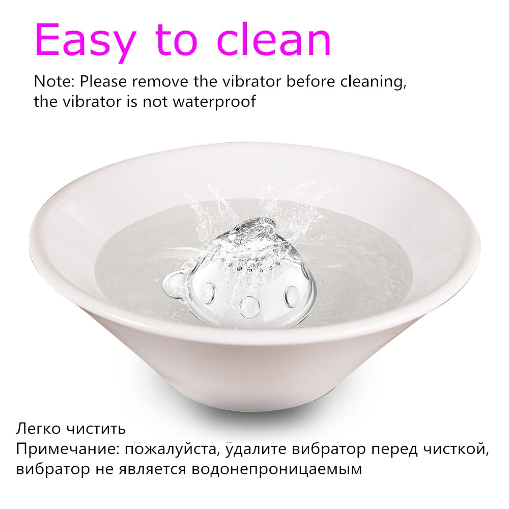 Vibrator for Women Nipple Stimulation, Tongue Lick, Nipple Suction Cups, Remote Control, Enlarge Breast Pump, Breast Massage Sex Toys