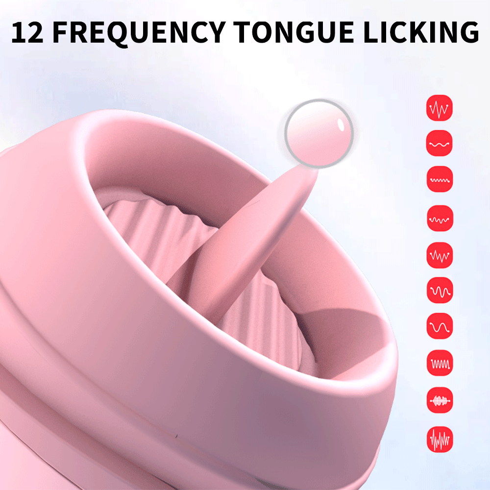Mini Cute Cat Vibrators Toys for Women Tongue Licking Clitoris Vacuum Stimulator Vaginal Massager Adult Sex Toys for Women
