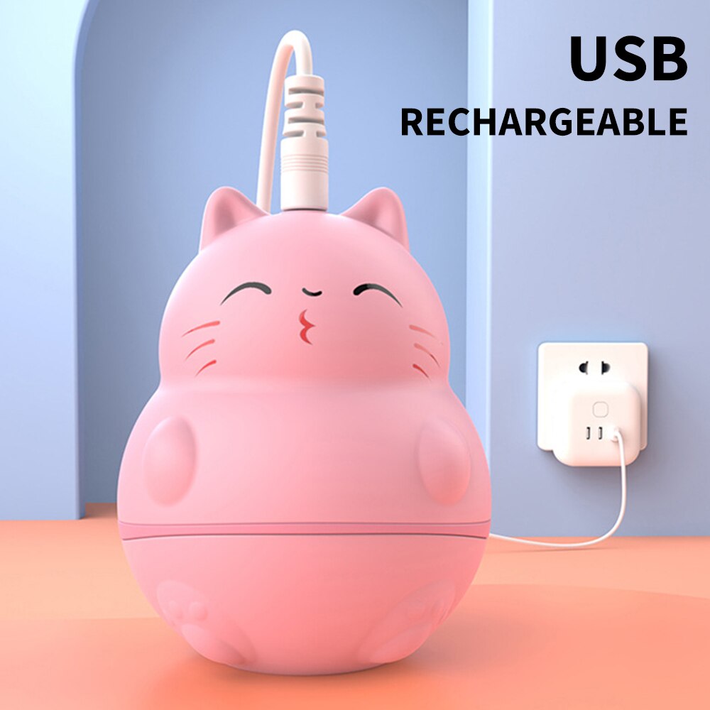 Mini Cute Cat Vibrators Toys for Women Tongue Licking Clitoris Vacuum Stimulator Vaginal Massager Adult Sex Toys for Women