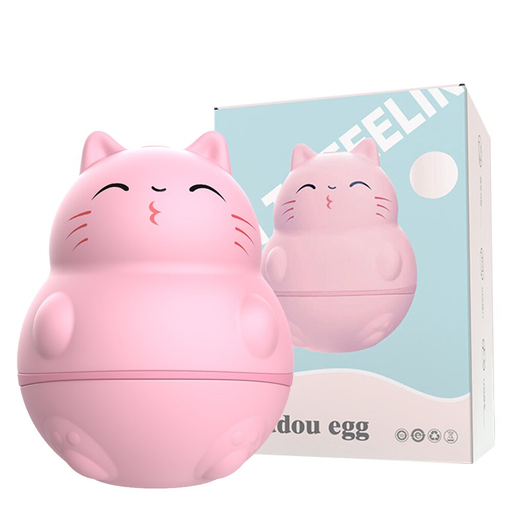 Mini Cute Cat Vibrators Toys for Women Tongue Licking Clitoris Vacuum Stimulator Vaginal Massager Adult Sex Toys for Women