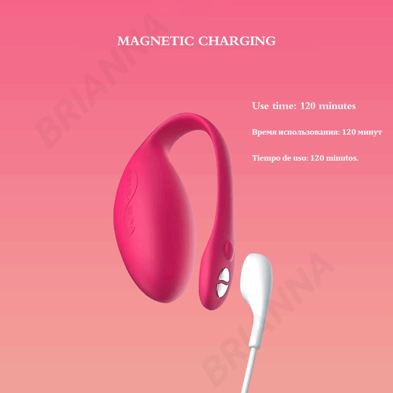 We-Vibe Jive Bullet App Controlled Wearable Silicone Couple Toy APP 18 Vibrators Female G-Spot Stimulator