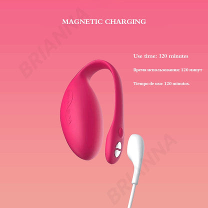 We-Vibe Jive Bullet App Controlled Wearable Silicone Couple Toy APP 18 Vibrators Female G-Spot Stimulator