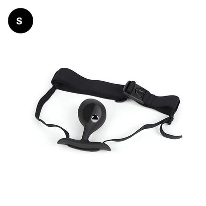 Wearable Anal Plug with Built-in Steel Ball Butt Plug Anal Toys Female Masturbation Tool Prostate Stimulator Sex Toys for Women