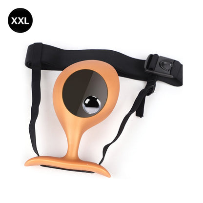 Wearable Anal Plug with Built-in Steel Ball Butt Plug Anal Toys Female Masturbation Tool Prostate Stimulator Sex Toys for Women