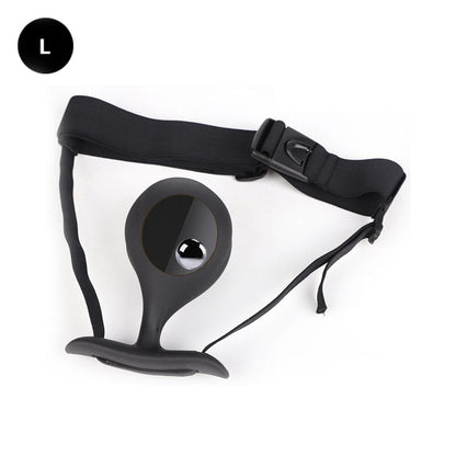 Wearable Anal Plug with Built-in Steel Ball Butt Plug Anal Toys Female Masturbation Tool Prostate Stimulator Sex Toys for Women