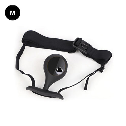 Wearable Anal Plug with Built-in Steel Ball Butt Plug Anal Toys Female Masturbation Tool Prostate Stimulator Sex Toys for Women