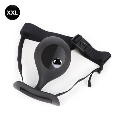 Wearable Anal Plug with Built-in Steel Ball Butt Plug Anal Toys Female Masturbation Tool Prostate Stimulator Sex Toys for Women