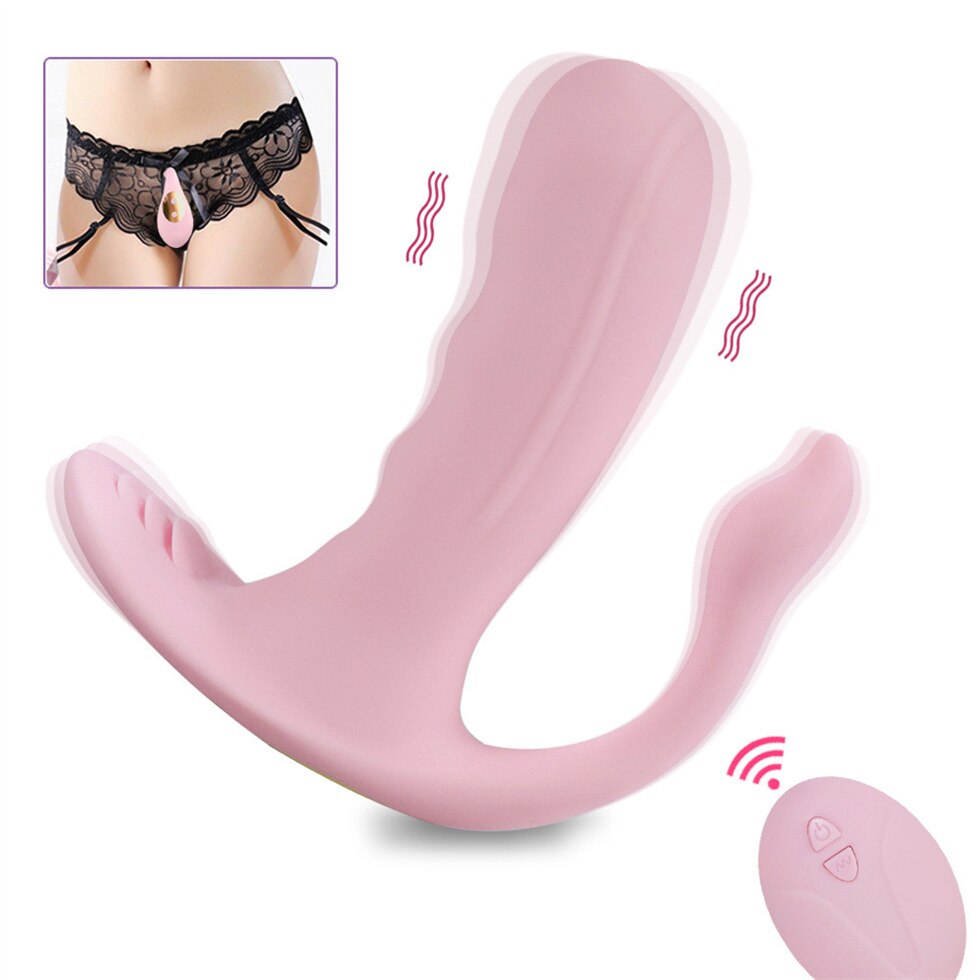 Wearable Panties Dildo Vibrator Remote Control Jumping Egg Female Masturbator G Spot Clitoris Stimulator USB Sex Toys for Women