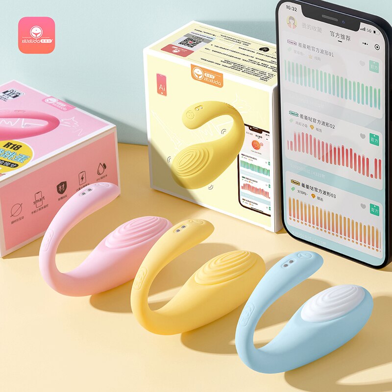 Wireless Bluetooth G-Spot Dildo Vibrator for Women - App Remote Control Wearable Vibrating Egg Clit Panties Sex Toy for Adults