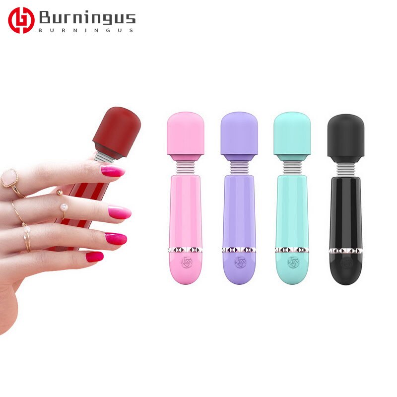 Wireless Mini Dildos AV Vibrator Magic Wand for Women Clitoris Stimulator USB Rechargeable Massager Sex Toys