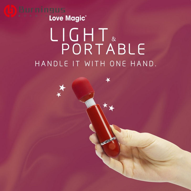 Wireless Mini Dildos AV Vibrator Magic Wand for Women Clitoris Stimulator USB Rechargeable Massager Goods Sex Toys