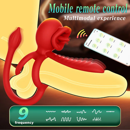 Wireless Penis Vibrator, Semen Lock Ring, Ejaculation Delay Massager, Remote Control Dick Masturbator, Cock Rings, Sex Toys For Men