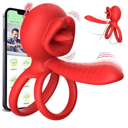 Wireless Penis Vibrator, Semen Lock Ring, Ejaculation Delay Massager, Remote Control Dick Masturbator, Cock Rings, Sex Toys For Men