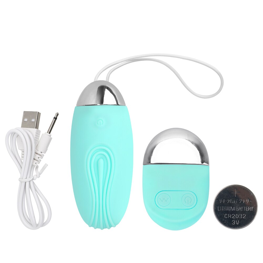 Wireless Remote Control 10-Frequency Jump Egg Vibrator USB Charging Sex Toys for Women Clitoris G-Spot Stimulating Vagina Massager