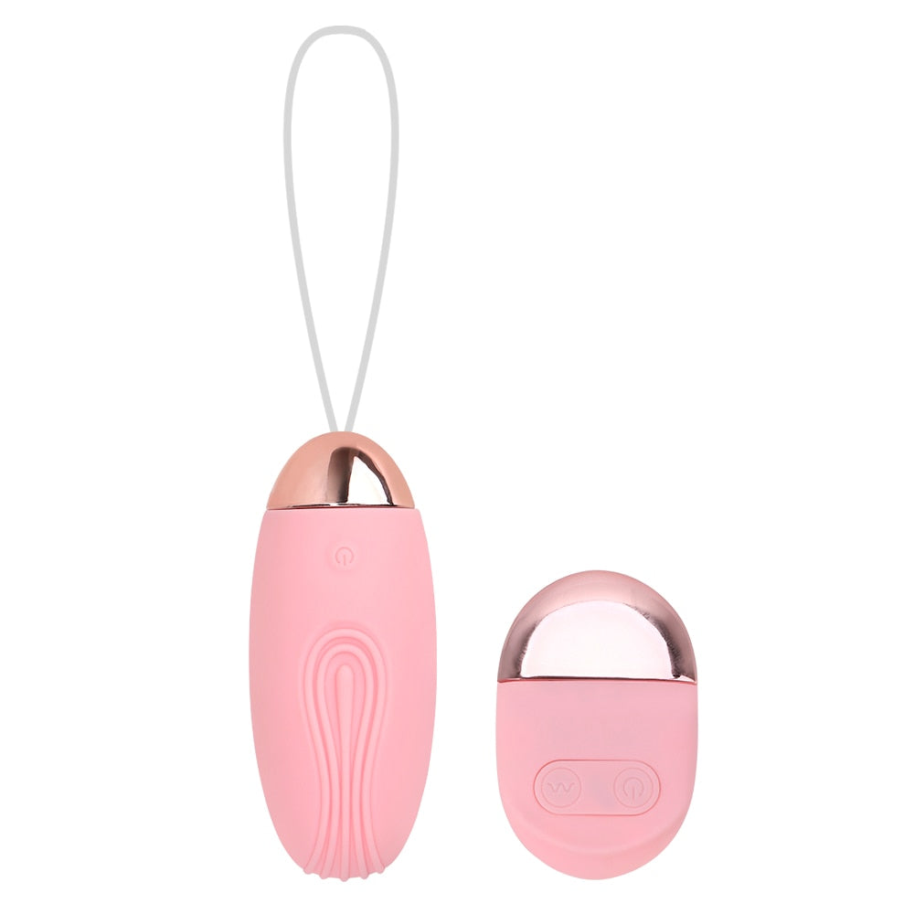 Wireless Remote Control 10-Frequency Jump Egg Vibrator USB Charging Sex Toys for Women Clitoris G-Spot Stimulating Vagina Massager
