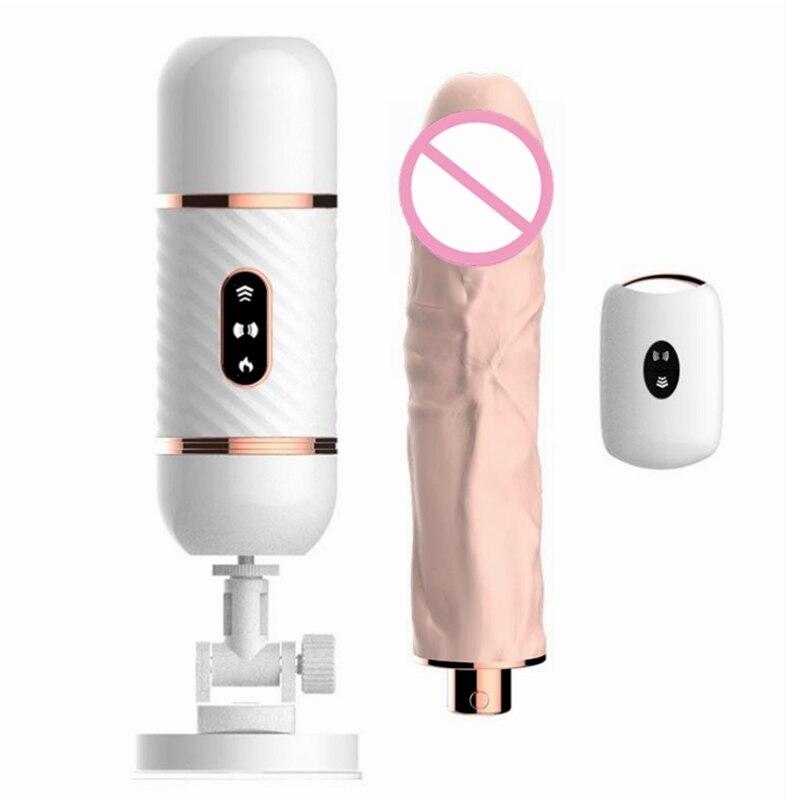 Wireless Remote Control Automatic Sex Machine Telescopic Dildo Vibrators For Female Masturbation Pumping Gun Sex Toys For Women