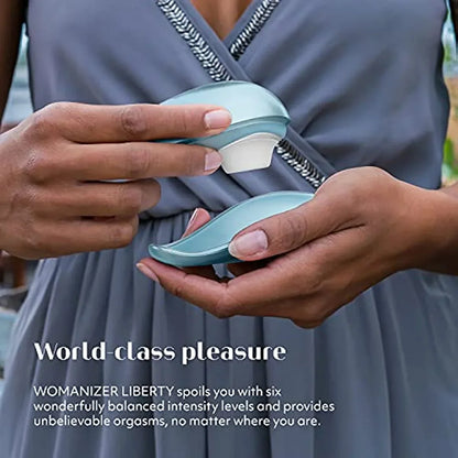 Womanizer Liberty Clitoral Sucking Vibrator Clitoral Sucking Toy for Women 6-Frequency Clitoral Orgasm Stimulation Massager