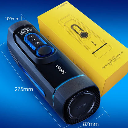 X9-IV leten Masturbator for Gay Men, High-Speed Heating Vibrator, Adult Sex Toy
