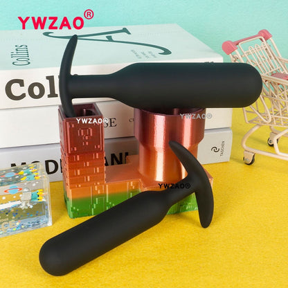 YWZAO Adult Silicone 18+ Tools 18 Anal Ass Shop Butt Toys Butt for Women Training Kit Sex Toys Females Sexy Plugs Men G38