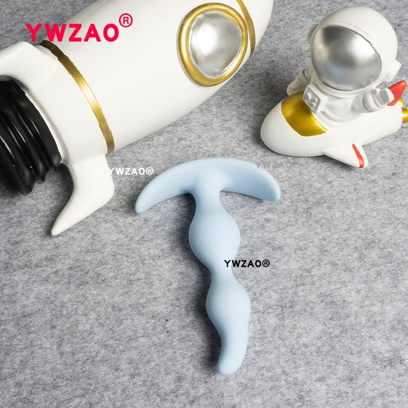 YWZAO Ass Women Sex Toys Men Intimate Silicone Erotic BDSM Goods Big Butt Prostate Massager for Adults 18 Anal Plug G05