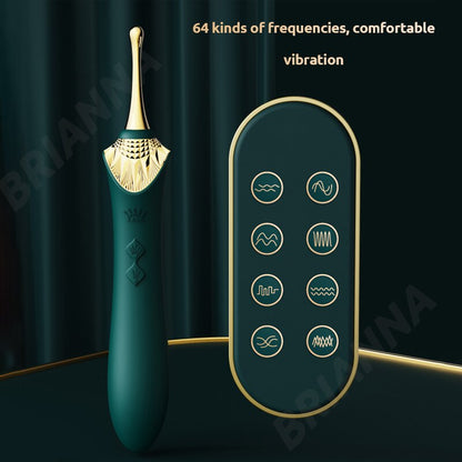 ZALO BESS 2.0 G-Spot Vibrator - Clitoral Stimulator with Dual Motors and USB Charging - Retro Massager Adult Sex Toy for Women