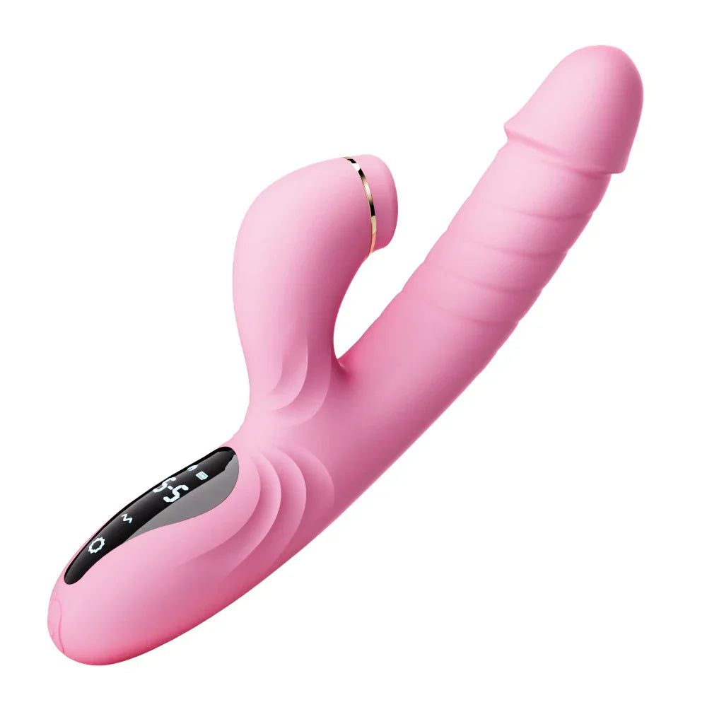 adult sex toys. Simulated glans. Remote control extension. Tongue teasing. Pulse vibration. LCD touch control. One-click heating.