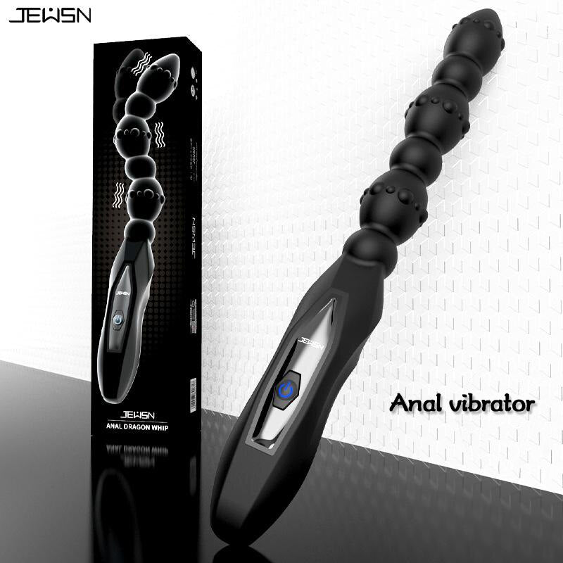 Anal Vibrator sex toys for women, silicone USB charging anal beads, male prostate massage anal balls, gay prostate anal toy