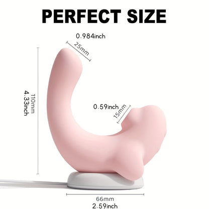 New Sexy Sex Toy G Spot Vibrator. Clitoral Sucking Sex Toys for Women. Suction Adult Toys for Women Couple Play. Vibrating Sex Toy for Double Stimulation. One-key Burst Function. 5 Sucking Modes and 5 Vibration Modes.