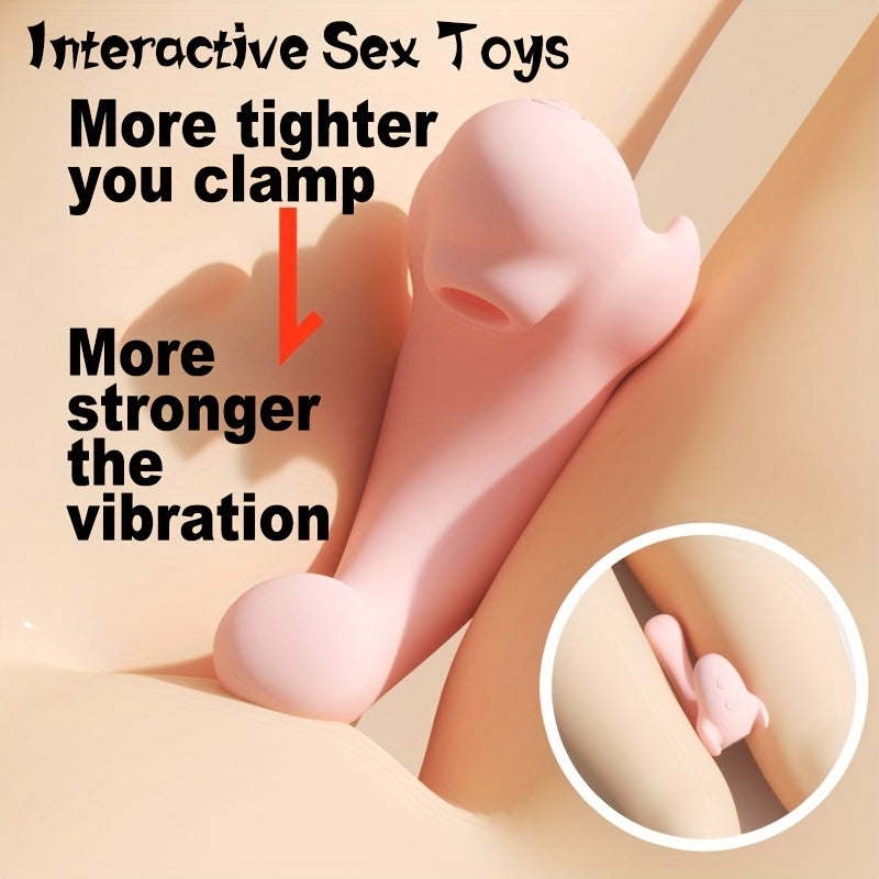 New Sexy Sex Toy G Spot Vibrator. Clitoral Sucking Sex Toys for Women. Suction Adult Toys for Women Couple Play. Vibrating Sex Toy for Double Stimulation. One-key Burst Function. 5 Sucking Modes and 5 Vibration Modes.