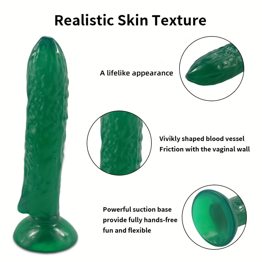 Soft Silicone Vegetable Models - Cucumber. Corn. Banana - Perfect For Kitchen Decor & Relax - Unique Gift For Women