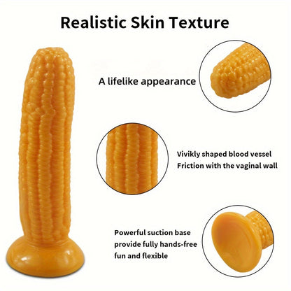 Soft Silicone Vegetable Models - Cucumber. Corn. Banana - Perfect For Kitchen Decor & Relax - Unique Gift For Women