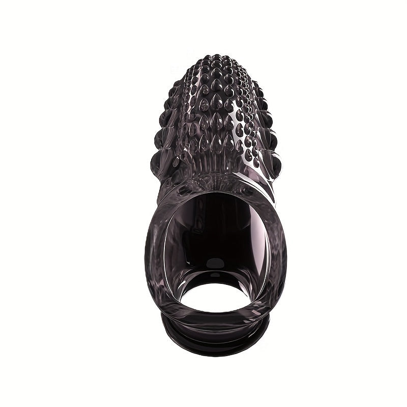 Unique Crystal Dildo Cover - Non-Electric. Solid Color Novelty Sex Accessory For Couples