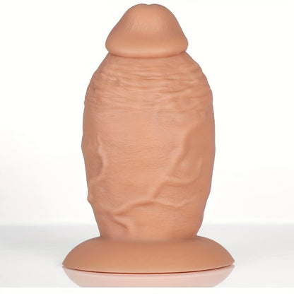 Extra-Large 7.5" Silicone Anal Dildo With Strong Suction Cup - Thick, No Balls For Deep Stretch & Pleasure - Waterproof, Latex-Free Adult Sex Toy For Experienced Men And Women - Anal Sex Toy For Men, Big Dildoes For Women