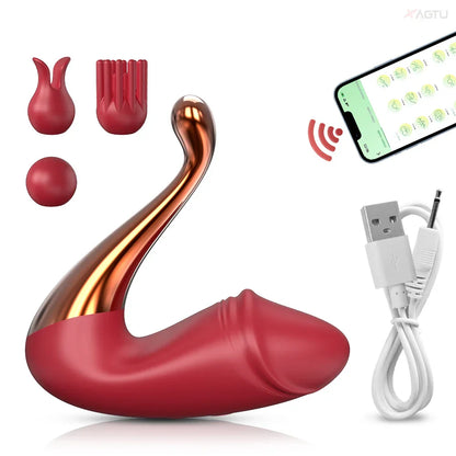Vibrating dildo for women, vaginal massager for women, bullet vibrator clitoral stimulator, love egg, women's sex toys
