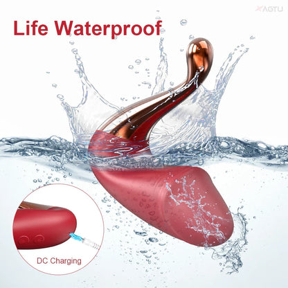Vibrating dildo for women, vaginal massager for women, bullet vibrator clitoral stimulator, love egg, women's sex toys