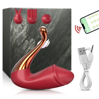 Vibrating dildo for women, vaginal massager for women, bullet vibrator clitoral stimulator, love egg, women's sex toys