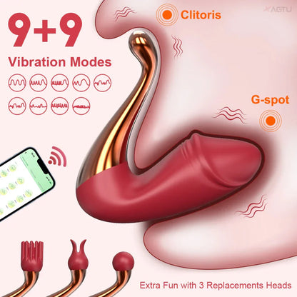 Vibrating dildo for women, vaginal massager for women, bullet vibrator clitoral stimulator, love egg, women's sex toys