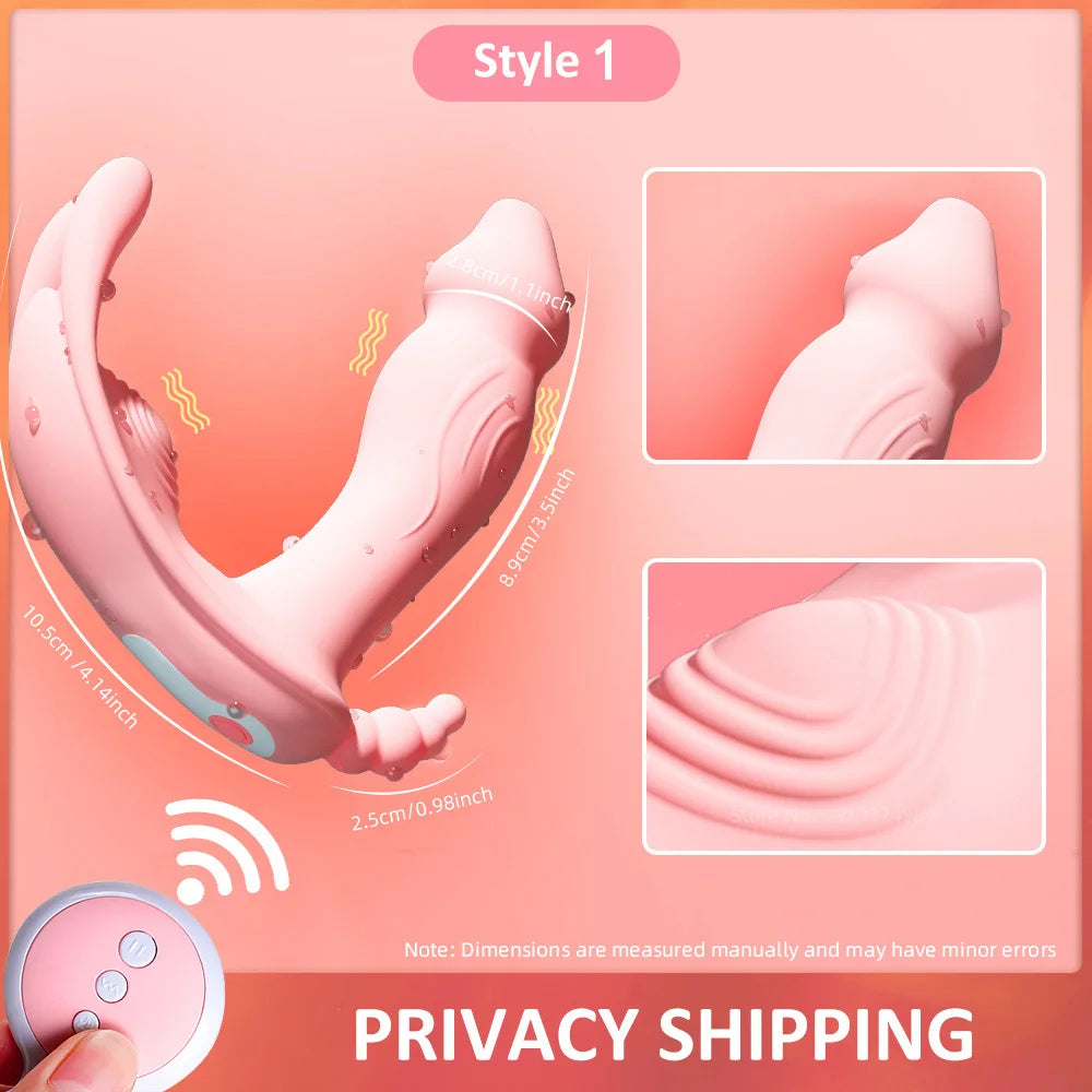 Dildo Vibrator for Women Clitoral Stimulator Female G-Spot Vagina Massager Toy