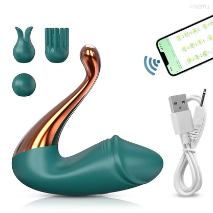 Vibrating dildo for women, vaginal massager for women, bullet vibrator clitoral stimulator, love egg, women's sex toys
