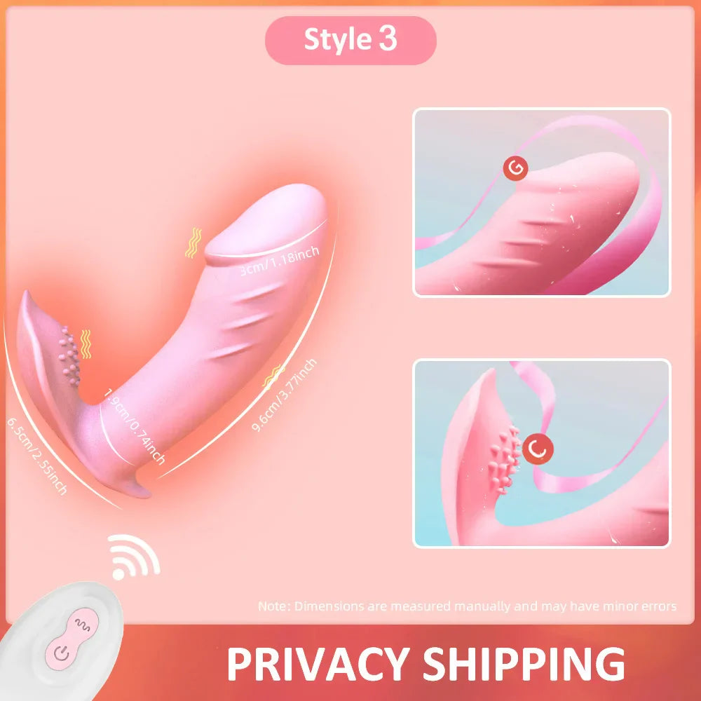 Dildo Vibrator for Women Clitoral Stimulator Female G-Spot Vagina Massager Toy