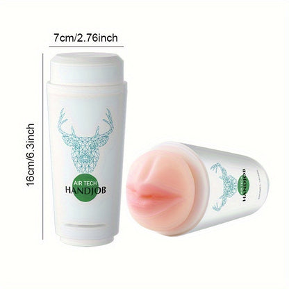 Male Masturbators - Waterproof. Latex-Free TPE. Manual Pocket Pussy With 3 Realistic Textures For Enhanced Pleasure. Male Masturbation Toys Sex Toy For Men Masturbating.