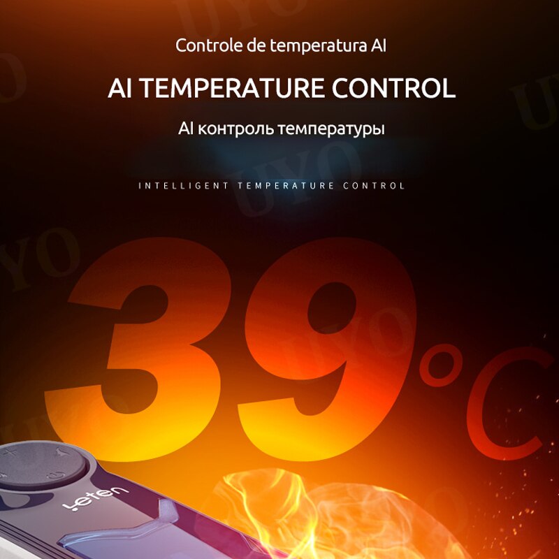 Leten Men's Sex Machine Masturbator Automatic Voice Interactive Masturbator Intelligent Constant Temperature Penis Exerciser