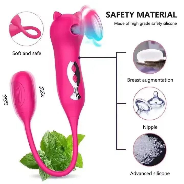 powerful clitoris sucking vibrator, rechargeable, for female masturbation, egg G-spot
