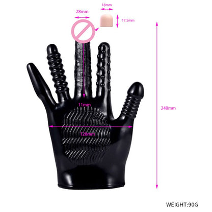 Sex Gloves Fingering Dildo Masturbation Erotic Vagina Stimulator Self-comforting Breast Nipple Massage BDSM Sexy Toys for Couples