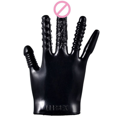 Sex Gloves Fingering Dildo Masturbation Erotic Vagina Stimulator Self-comforting Breast Nipple Massage BDSM Sexy Toys for Couples